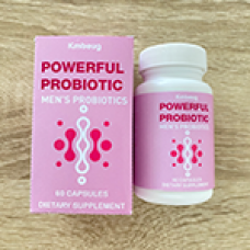 Kmbeug Probiotic 60 Billion 19 Strains with Organic Prebiotic for Men & Women, Digestive & Immune Health, Shelf Stable Delayed Release, Non-GMO No Dairy, 60 Vegan Caps